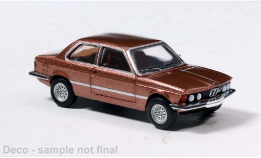 Bmw 323 1/87 Brekina i braun 1975 1:87 coche miniatura
