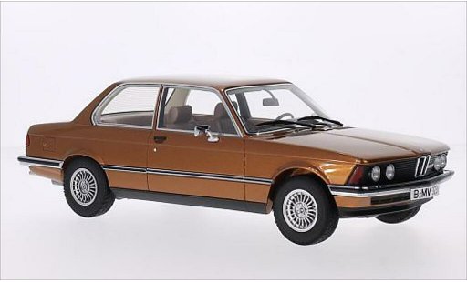 Bmw 323 coupe 1/18 Minichamps (E21) metalico marron 1978 coche miniatura
