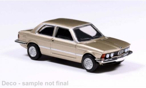 Bmw 323 1/87 Brekina i gold 1975 1:87 coche miniatura