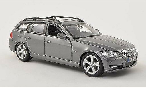 Bmw 335 touring 1/24 Burago E91 (E91) gris coche miniatura