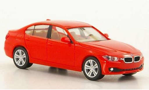 Bmw 335 berline 1/87 Herpa F30 Limusina rojo coche miniatura