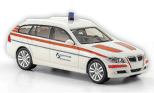 Bmw 330 Touring 1/87 Herpa E91 (E91) Werksbomberos - Salzgitter AG coche miniatura