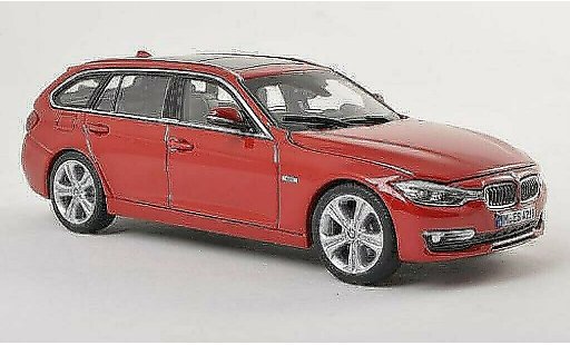 Bmw 335 touring 1/43 Paragon F31 rojo coche miniatura