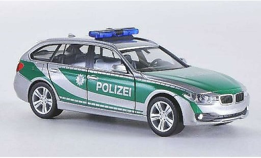 Bmw 335 police 1/87 Herpa F31 Touring Polic&iacute;a Bayern 2012 coche miniatura