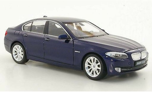 Bmw 535 berline 1/24 Welly i (F10) azul coche miniatura