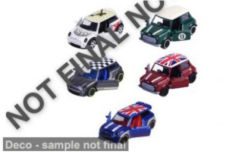 Mini Cooper 1/64 Majorette Bmw 5er Set: 1:64 coche miniatura