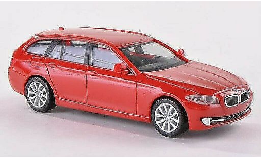 Bmw 530 touring 1/87 Herpa F11 i rojo coche miniatura