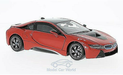Bmw i8 Coupe 1/24 Rastar rojo coche miniatura