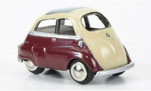 Bmw Isetta Export 1/87 Bub rojo/beige coche miniatura