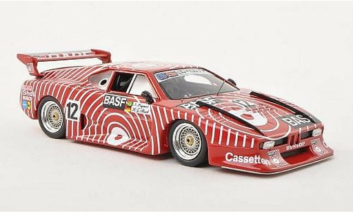 Bmw M1 1981 1/43 Spark No.12 BASF / GS Sport 1000km Nurburgring coche miniatura