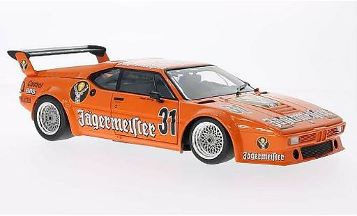 Bmw M1 1982 1/18 Minichamps No.31 Jagermeister DRT Nurburgring coche miniatura