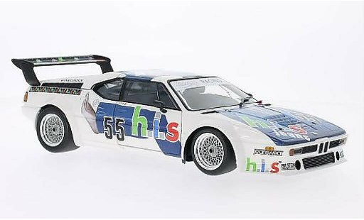 Bmw M1 1980 1/18 Minichamps No.55 Cassani Racing Team Series coche miniatura