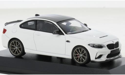 Bmw M2 1/43 Minichamps CS weiss 2020 1:43 coche miniatura