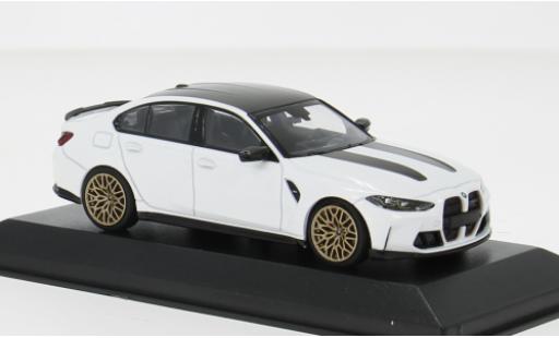 Bmw M3 1/43 Minichamps CS weiss/schwarz 2023 1:43 coche miniatura