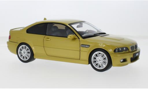 Bmw M3 1/18 Norev CSL E46 gold 1:18 coche miniatura