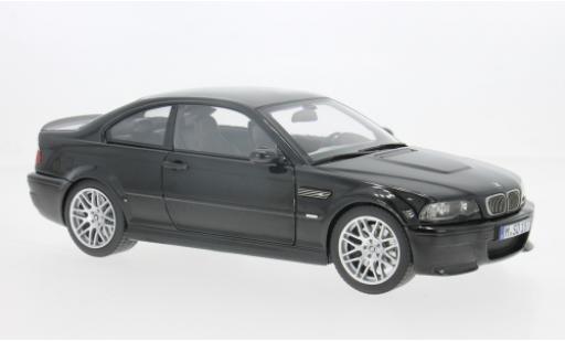 Bmw M3 1/18 Norev CSL schwarz 1:18 coche miniatura