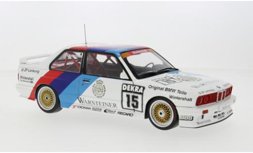 Bmw M3 1/18 Werk83 (E30) DTM 1989 #15 R.Ravaglia 1:18 coche miniatura