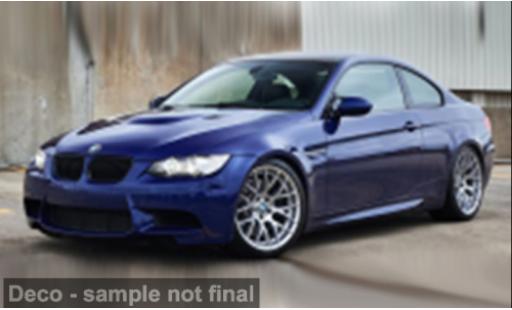 Bmw M3 1/43 Solido (E92) blau 1:43 coche miniatura