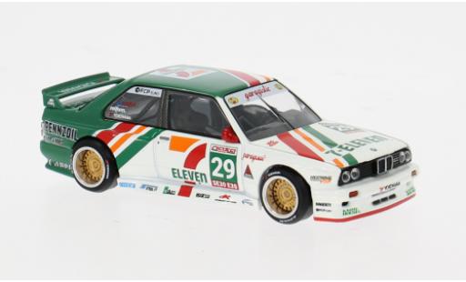Coche miniatura Bmw M3 Kaido Works Larry Chen V1 weiss/gr&Atilde;&frac14;n 1/64 Mini GT