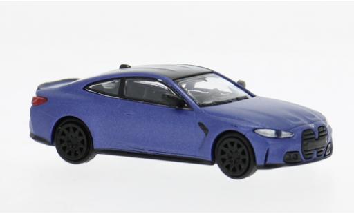 Bmw M4 1/87 Minichamps (G82) blau 2020 1:87 coche miniatura