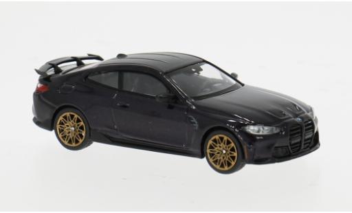 Coche miniatura Bmw M4 (G82) violett 2021 1/64 Mini GT