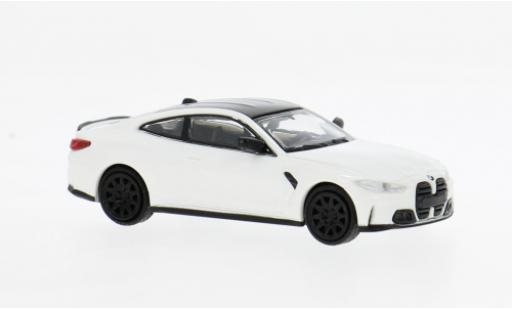 Bmw M4 1/87 Minichamps (G82) weiss 2020 1:87 coche miniatura