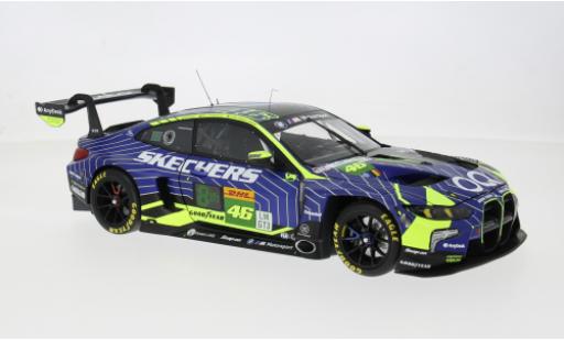 Coche miniatura Bmw M4 GT3 EVO 6h Imola 2025 Team WRT #46 V.Rossi/A.Al Harthy 1/18 Minichamps