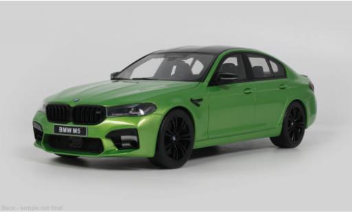 Coche miniatura Bmw M5 competition (F90) verde 2021 1/18 GT Spirit
