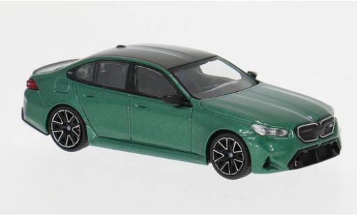 Bmw M5 1/64 Mini GT (G90) gr&uuml;n/schwarz 2024 1:64 coche miniatura