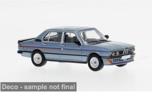 Bmw M535 1/87 PCX87 i (E12) blau/Dekor 1980 1:87