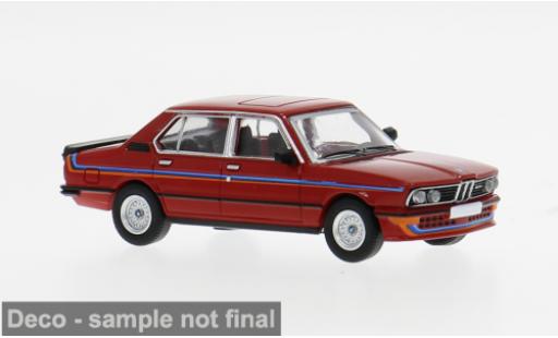 Bmw M535 1/87 PCX87 i (E12) rojo/Dekor 1980 1:87 coche miniatura