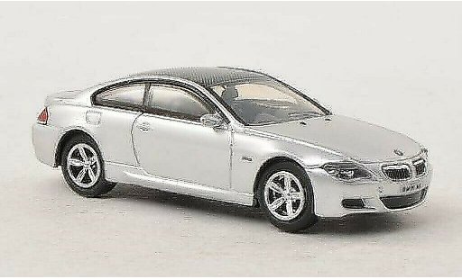 Bmw M6 Coupe 1/87 Busch E63 gris/carbon 2005 coche miniatura
