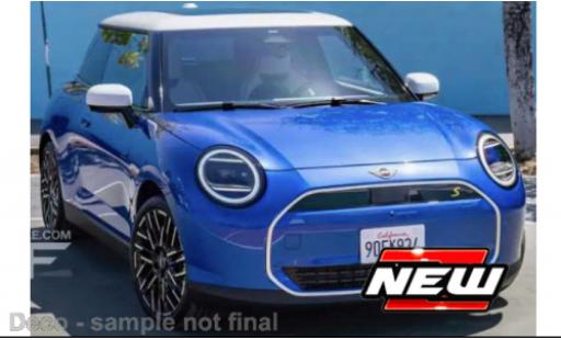 Coche miniatura Mini Cooper 1/24 Maisto Bmw SE blau 1:24 Mini Cooper 1/24 Maisto Bmw SE blau 1:24 coche miniatura