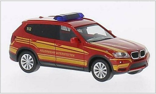 Bmw X3 F25 1/87 Herpa Bomberos Vaterstetten coche miniatura