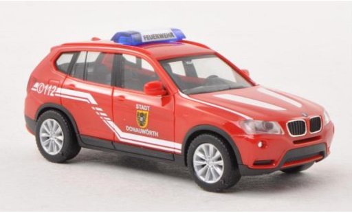 Bmw X3 F25 1/87 Herpa Bomberos Donauworth coche miniatura