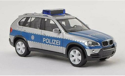 Bmw X5 E70 1/87 Herpa Polic&iacute;a Thuringen coche miniatura