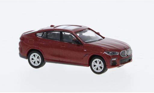 Coche miniatura Bmw X6 1/87 Minichamps rojo 1:87 Bmw X6 1/87 Minichamps rojo 1:87 coche miniatura