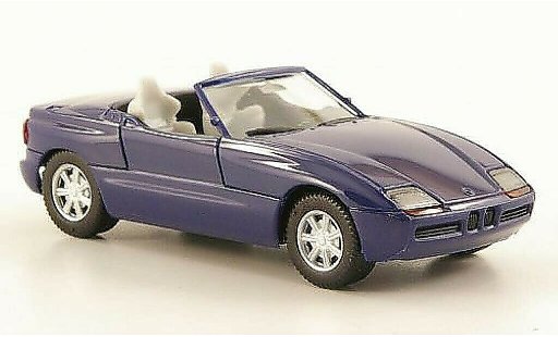 Bmw Z1 roadster 1/87 Herpa azul coche miniatura