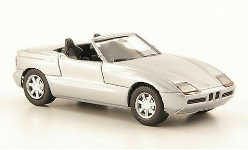 Bmw Z1 roadster 1/87 Herpa gris coche miniatura