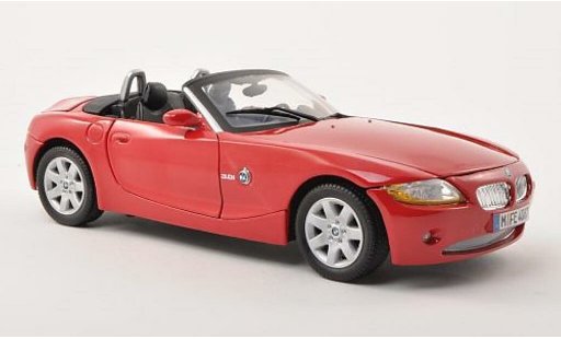 Bmw Z4 roadster 1/18 Motormax E85 rojo 2008 coche miniatura