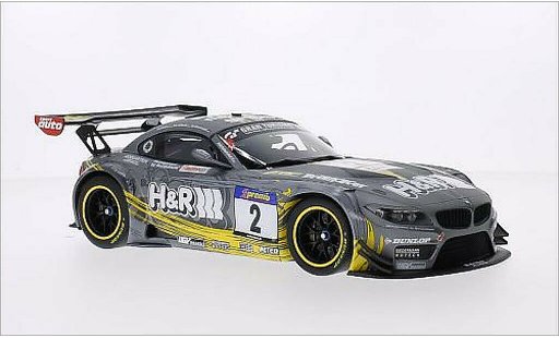 Bmw Z4 GT3 1/18 Minichamps E89 No.2 Team H&R Spezialfedern H&R VLN 24h Nurburgring 2013 /N.Kentenich coche miniatura