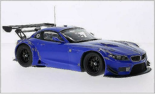 Bmw Z4 GT3 1/18 Minichamps E89 azul 2012 coche miniatura