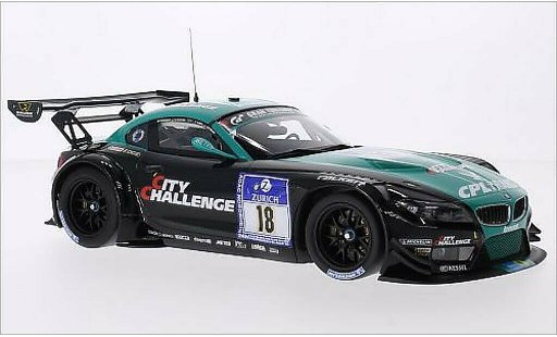 Bmw Z4 GT3 1/18 Minichamps E89 No.18 Team VITA4ONE CPL Trans 24h Nurburgring 2012 /P.Lamy coche miniatura