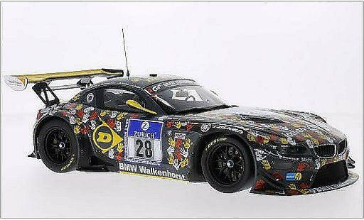 Bmw Z4 GT3 1/18 Minichamps E89 No.28 Team Walkenhorst Dunlop 24h Nurburgring 2014 /D.Rostek coche miniatura