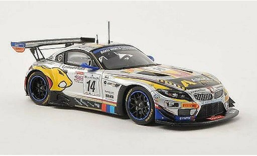 Bmw Z4 GT3 1/43 Spark E89 No.14 Marc VDS Racing Team 24h Spa 2013 /D.Muller coche miniatura