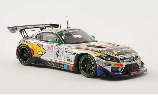 Bmw Z4 GT3 1/43 Spark E89 No.4 Marc VDS Racing Team 24h Spa 2013 /N.Catsburg coche miniatura