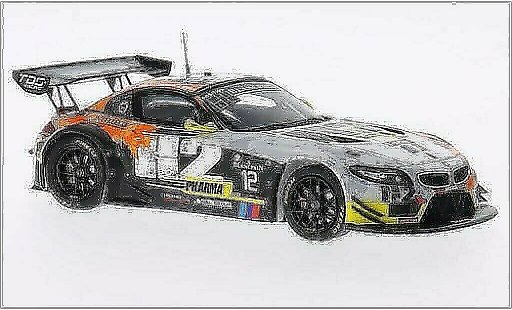 Bmw Z4 course 1/43 Spark E89 No.12 TDS Racing 24h Spa 2014 /P.Thiriet coche miniatura