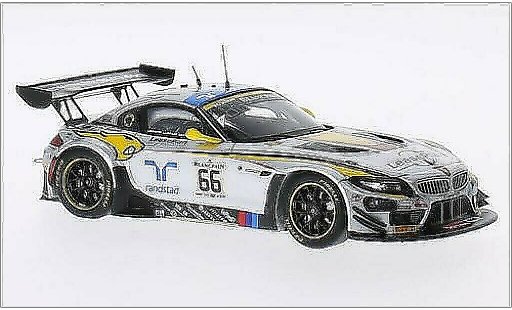 Bmw Z4 course 1/43 Spark E89 No.66 Team Marc VDS 24h Spa 2014 /J.Muller coche miniatura