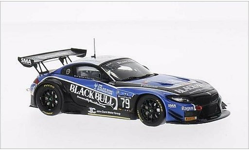 Bmw Z4 course 1/43 Spark E89 No.79 Ecurie Ecosse negro Bull 24h Spa 2014 /A.Sims coche miniatura