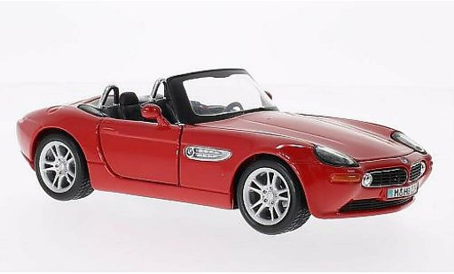Bmw Z8 roadster 1/24 Maisto rojo coche miniatura